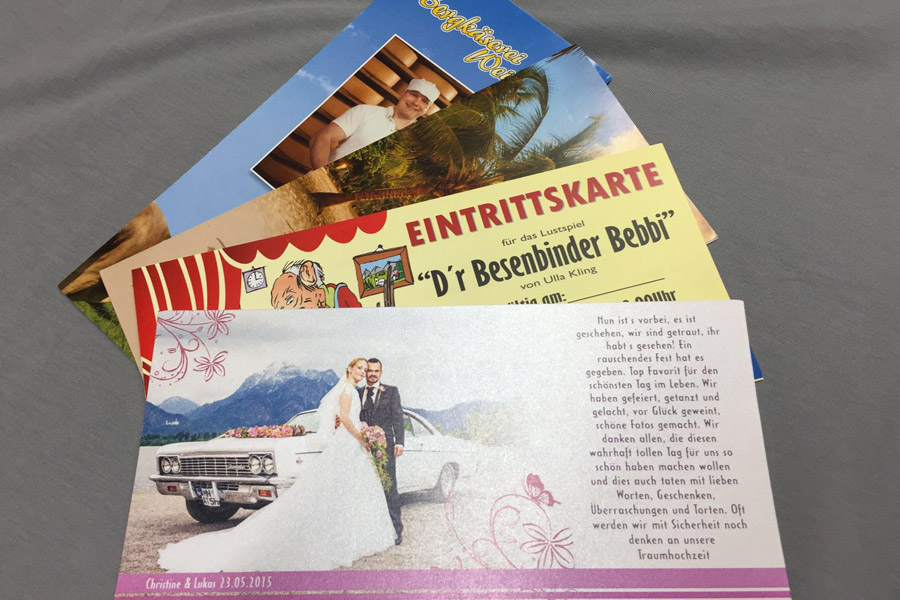 Flyer und Folder